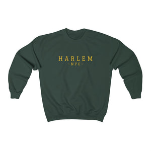 'Harlem NYC" Custom Graphic Print Unisex Heavy Blend™ Crewneck Sweatshirt